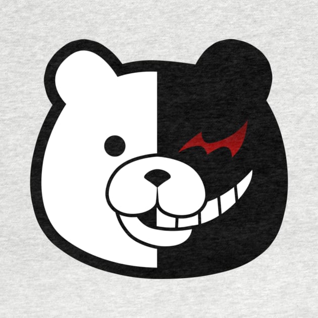 Monokuma haft smile by LindemannAlexander